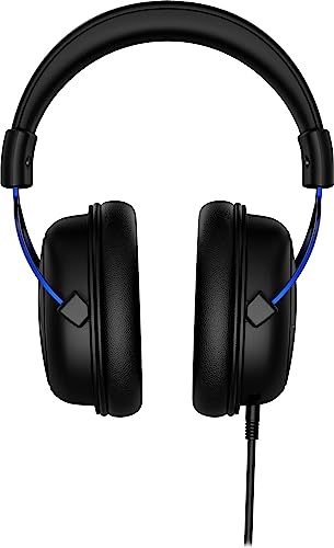 HyperX Cloud Gaming-Headset - Offiziell PlayStation-lizenziertes Headse für PS4 und PS5, mit In-Line Audio Control, abnehmbares Mikrofon mit Rauschunterdrückung Bild 1