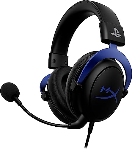 HyperX Cloud Gaming-Headset - Offiziell PlayStation-lizenziertes Headse für PS4 und PS5, mit In-Line Audio Control, abnehmbares Mikrofon mit Rauschunterdrückung Bild 2