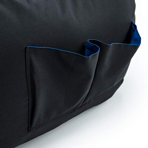 Game Over Twilight Prinzessin Video Spiele Sitzsack | Innenwohnzimmer | Seitentaschen für Controller | Headset-Halter | Ergonomisches Design für den Engagierten Spieler (Cerulean Blitz) Bild 6