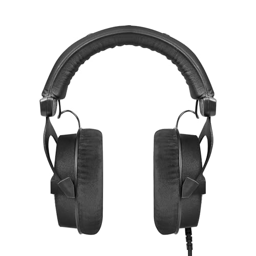 beyerdynamic DT 990 PRO Einseitiger, kabelgebundener On-Ear-Studio-Kopfhörer für Mixing, Mastering und Editing 80 Ohm, in Farbe schwarz Bild 4