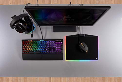Corsair CH-9309011-EU M65 ELITE RGB Optisch Gaming Maus (RGB-LED-Hintergrundbeleuchtung, 18000 DPI) Schwarz Bild 2
