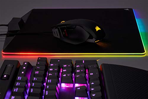 Corsair CH-9309011-EU M65 ELITE RGB Optisch Gaming Maus (RGB-LED-Hintergrundbeleuchtung, 18000 DPI) Schwarz Bild 3