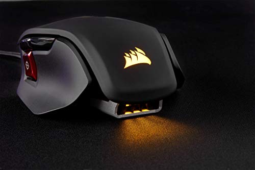 Corsair CH-9309011-EU M65 ELITE RGB Optisch Gaming Maus (RGB-LED-Hintergrundbeleuchtung, 18000 DPI) Schwarz Bild 4