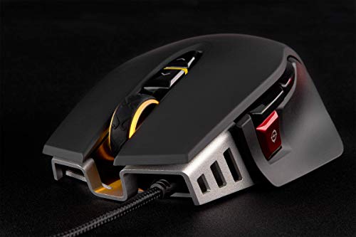 Corsair CH-9309011-EU M65 ELITE RGB Optisch Gaming Maus (RGB-LED-Hintergrundbeleuchtung, 18000 DPI) Schwarz Bild 5