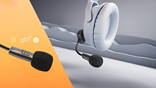 Antlion Audio ModMic kabelloses ansteckbares Mikrofon Uni- und Omni-direktionales Mikrofon mit Stumm-Schalter, kompatibel mit Mac, Windows PC, Playstation 4 und mehr Bild 2