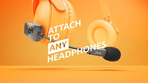 Antlion Audio ModMic kabelloses ansteckbares Mikrofon Uni- und Omni-direktionales Mikrofon mit Stumm-Schalter, kompatibel mit Mac, Windows PC, Playstation 4 und mehr Bild 4