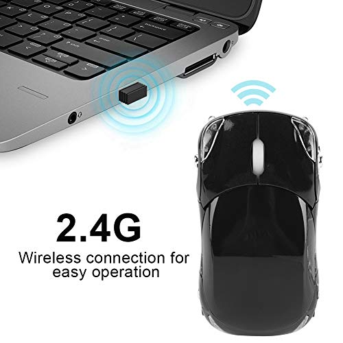 Kabellose Maus,2.4G Schnurlose Maus,Optische Maus 1600DPI mit USB-Empfänger für Mac OS/für Windows XP/Vista/Win7/ME/2000 und PC/Tablet/Laptop,3 Tasten Bild 3