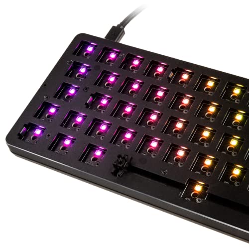 GLORIOUS Gaming GMMK TKL (85%) Barebones (Frame Only) - Mechanisches Gaming-Keyboard, tastenweise RGB-Beleuchtung - Europäische/Internationale ISO-Belegung - Schwarz Bild 6