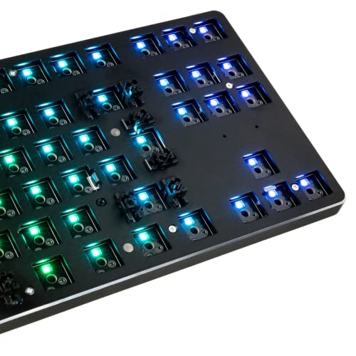 GLORIOUS Gaming GMMK TKL (85%) Barebones (Frame Only) - Mechanisches Gaming-Keyboard, tastenweise RGB-Beleuchtung - Europäische/Internationale ISO-Belegung - Schwarz Bild 7