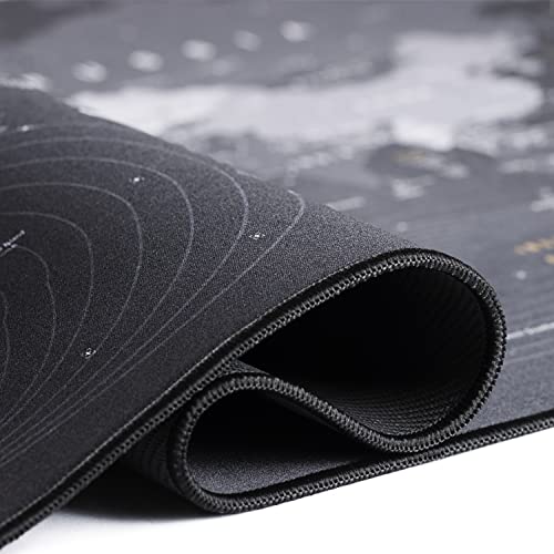 TITANWOLF - XXL Speed Gaming Mauspad Titanwolf Weltkarte 900 x 400mm - XXL Mousepad - Tischunterlage Large Size - verbessert Präzision und Geschwindigkeit Bild 5
