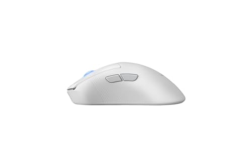 ASUS ROG Keris II Ace Wireless AimPoint White Gaming Maus (ergonomisch, optischer Sensor ROG AimPoint Pro, 42.000 DPI, ROG Optical Micro Switches, USB, Bluetooth, 2,4-GHz-HF ROG SpeedNova, weiß) Bild 5