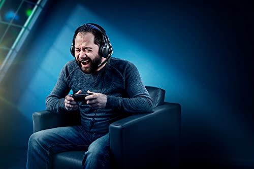Trust Gaming GXT 307B Ravu Headset für PS4 und PS5, Kabelgebundene Gaming-Kopfhörer mit Klappbarem Mikrofon und Einstellbarem Kopfbügel für PlayStation 4 und 5 - Schwarz/Blau Bild 5