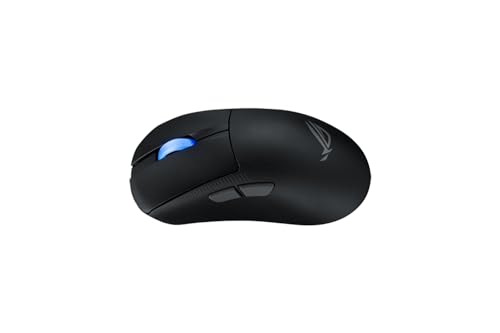 ASUS ROG Keris II Ace Wireless AimPoint Black Gaming Maus (ergonomisch, optischer Sensor ROG AimPoint Pro, 42.000 DPI, ROG Optical Micro Switches, USB, Bluetooth, 2,4-GHz-HF ROG SpeedNova, schwarz) Bild 4