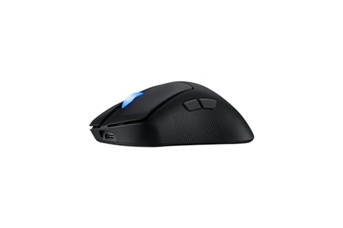 ASUS ROG Keris II Ace Wireless AimPoint Black Gaming Maus (ergonomisch, optischer Sensor ROG AimPoint Pro, 42.000 DPI, ROG Optical Micro Switches, USB, Bluetooth, 2,4-GHz-HF ROG SpeedNova, schwarz) Bild 6