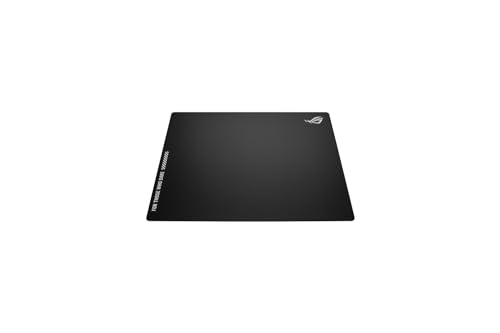 ASUS ROG Moonstone Ace L Black Gaming-Mauspad (gehärtetes Glas, Rutschfester Boden aus Silikon, 500 x 400 mm, schwarz) Bild 2