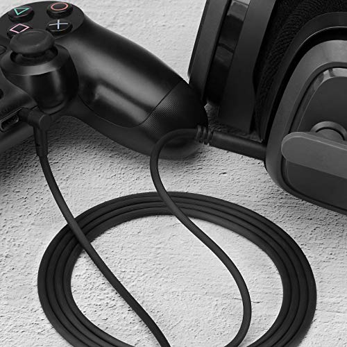 Geekria Gaming Headset Cable Replacement for Astro A10 A30 A40 Gaming Headset Replacement Cable 5 Steps to 4 Steps Headphones Audio Replacement Cord (3.5 Male to 3.5 Male, Black) Bild 6
