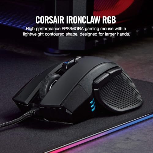 Corsair IRONCLAW MS357 CH-9307011-AP RGB Gaming Maus Bild 2