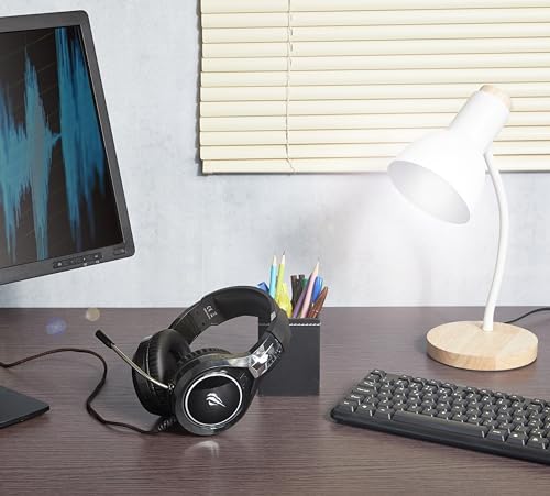Havit Gamenote RGB Gaming Headset mit Kabel HV-H2232D – 50 mm Treiber für intensiven Klang - 3,5 mm & USB-Anschluss, Verstellbarer Kopfbügel - Kompatibel mit PC, Laptop, Handy, Tablets & Konsolen Bild 2