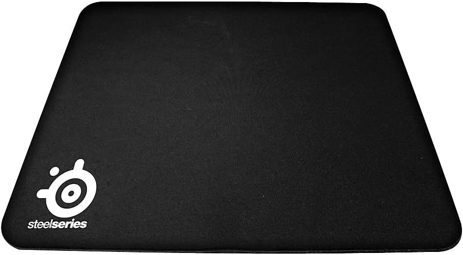 SteelSeries Rival 600 – Gaming-Maus – 12.000 CPI TrueMove3+ Dual Optical Sensor – 0,05 Lift-off-Distanz – Gewichtssystem & QcK - Gaming-Mauspad - 320mmx270mmx2mm - Stoff - Gummiunterseite - Schwarz Bild 3