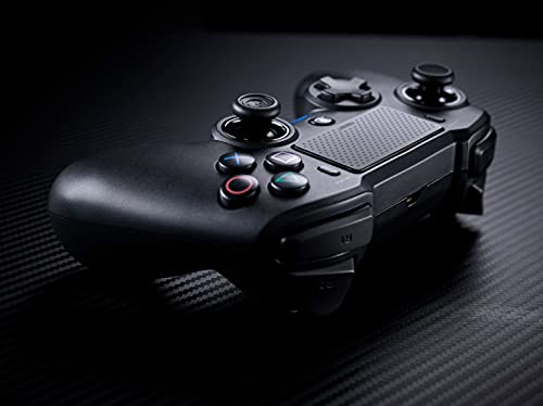 NACON Asymmetric Wireless PC-Gamepad, Playstation 4, Schwarz – Zubehör für Videospiele, (Gamepad, PC, Playstation 4, Analog/Digital, Optionen, Share, mit Kabel & kabellos, Bluetooth/USB) Bild 2