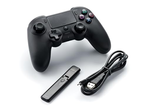 NACON Asymmetric Wireless PC-Gamepad, Playstation 4, Schwarz – Zubehör für Videospiele, (Gamepad, PC, Playstation 4, Analog/Digital, Optionen, Share, mit Kabel & kabellos, Bluetooth/USB) Bild 6
