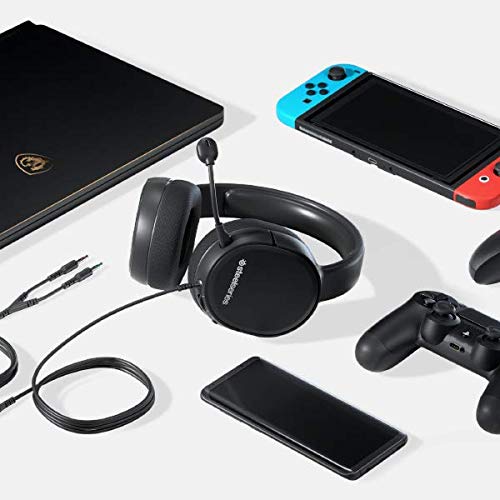 SteelSeries Arctis 1 All-Platform Gaming Over Ear Headset kabelgebunden Stereo Schwarz Mikrofon-Rauschunterdrückung, No Bild 3