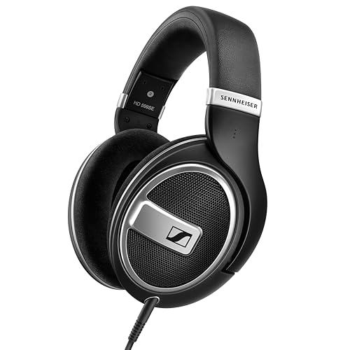 Sennheiser HD 599 SE – Offene Kopfhörer mit Premium-Design, natürlich ausbalanciertem Klang; Headphones für Musik, Gaming, Schule und Arbeit, Schwarz Bild 1