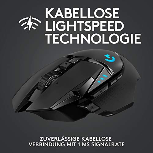 Logitech G 910-005567 G502 Gaming Maus, Schwarz Bild 2