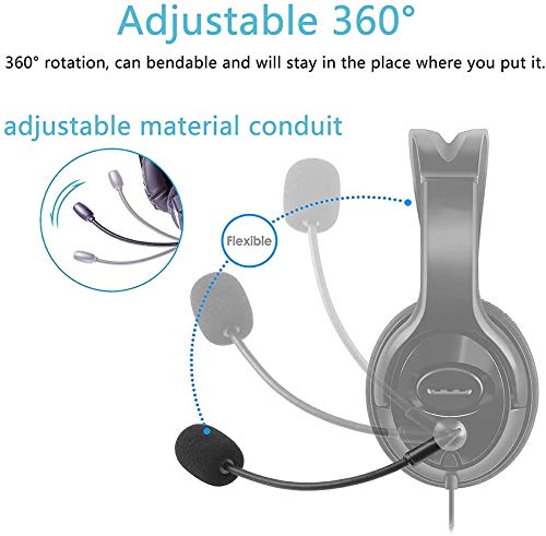 Ersatz-Mikrofon, 3,5 mm kompatibel mit Turtle Beach Ear Force Gaming Headsets für Xbox One PS4 PC Computer Gaming Kopfhörer 2 Stück Bild 3