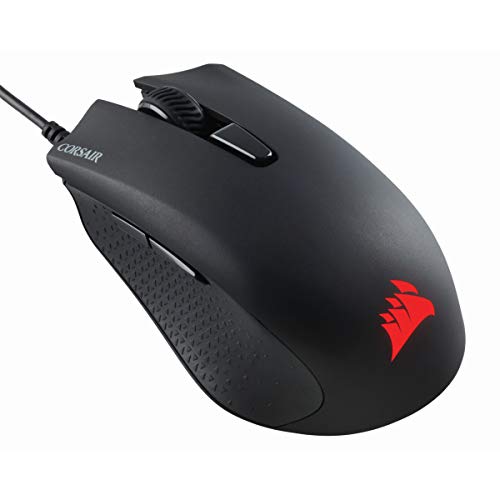 Corsair Harpoon PRO RGB Wired Lightweight FPS/MOBA Gaming Mouse - 12.000 DPI - 6 Programmierbare Tasten - iCUE Kompatibel - PC, Mac, PS5, PS4, Xbox - Schwarz Bild 1