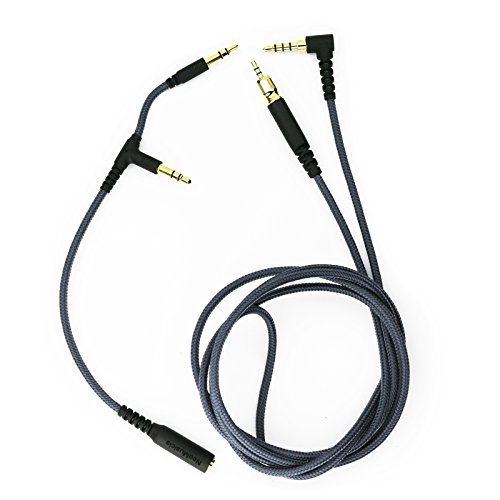 ABLET Audiokabel, kompatibel mit Sennheiser Game One, Game Zero, PC 373D, GSP 350, GSP 500, GSP 600 Gaming-Headsets, 1,3 m Bild 4