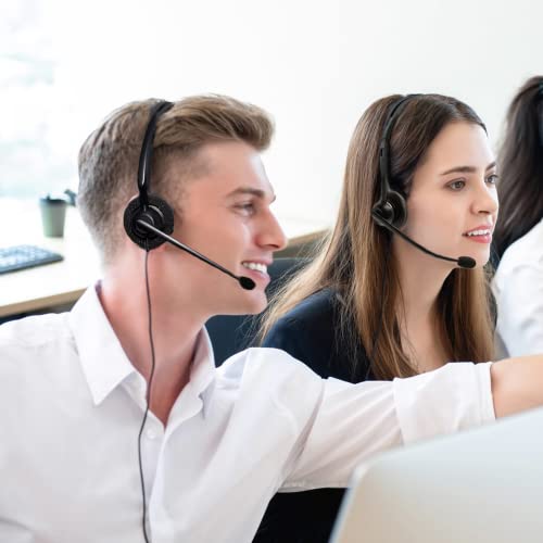 Project Telecom USB-A & USB-C, 2 Benutzer, binaurale Geräuschunterdrückung, Headset-Splitter, Trainingsüberwachung, Coaching-Bundle – kompatibel mit Microsoft Teams, Zoom, Cisco Webex, VoIP Softphone Bild 3