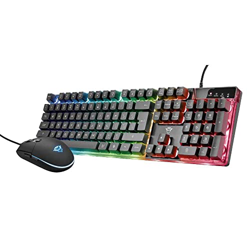 Trust Gaming GXT 838 Azor Gaming Tastatur und Maus Set, Spanisches QWERTY-Layout Bild 1