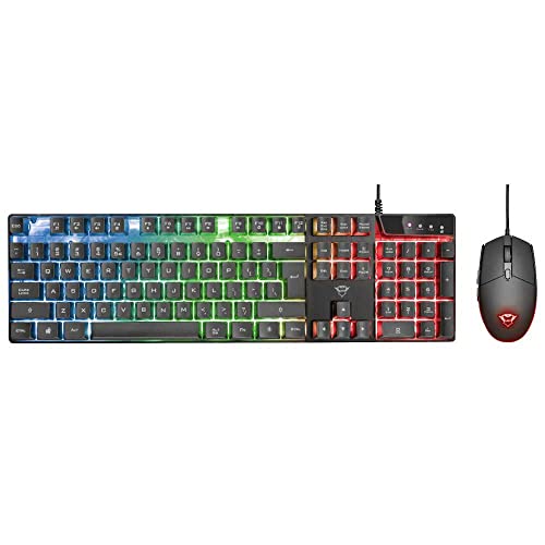 Trust Gaming GXT 838 Azor Gaming Tastatur und Maus Set, Spanisches QWERTY-Layout Bild 5