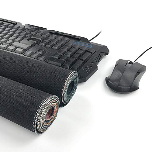 Mauspad Hallo Kitty 900X400mm Mauspad, Perfekte Präzision und Geschwindigkeit Gaming Mouse Mat mit 3 mm starker Unterlage, für Notebooks, PC, H Bild 4