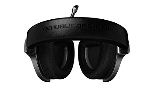 ASUS ROG Delta CORE Gaming Headset für PC, Mac, PlayStation 4, Xbox One und Nintendo Switch mit Hi-Res Audio und exklusivem luftdichten Kammer-Design schwarz Bild 2