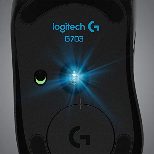 Logitech G 910-005640 Gaming-Maus, Schwarz, G703 Lightspeed Bild 4