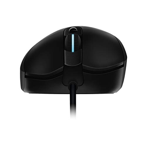 Logitech G403 HERO Gaming-Maus mit HERO 25K DPI Sensor, LIGHTSYNC RGB, geringes Gewicht von 87g und optionales 10g Gewicht, geflochtenes Kabel, PC/Mac - Schwarz Bild 6