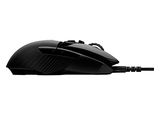 Logitech G903 LIGHTSPEED kabellose Gaming-Maus mit HERO 25K DPI Sensor, Wireless Verbindung, 140+ Stunden Akkulaufzeit, LIGHTSYNC RGB, POWERPLAY-kompatibel, PC/Mac - Schwarz Bild 6