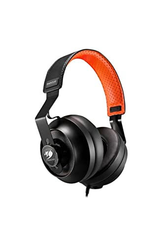 COUGAR Gaming Phontum S Binaural Kopfband Schwarz, Orange - Headsets (PC/Spiele, Binaural, Kopfband, Schwarz, Orange, Verkabelt, 1,2 m) Bild 2