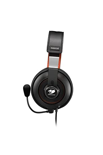 COUGAR Gaming Phontum S Binaural Kopfband Schwarz, Orange - Headsets (PC/Spiele, Binaural, Kopfband, Schwarz, Orange, Verkabelt, 1,2 m) Bild 6
