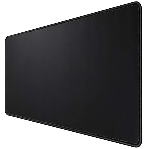 mauspad/Gaming Mauspad 900 x 400 x 3mm/ XXL Mousepad/Tischunterlage Large Size/Verbessert Präzision und Geschwindigkeit(90x40 Black) Bild 1