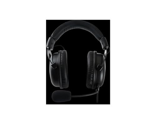 Qpad QH-91 Pro Gaming Premium Headset, Kopfhörer für PC Spieler mit 53 mm Stereo Sound, Schwarz Bild 2