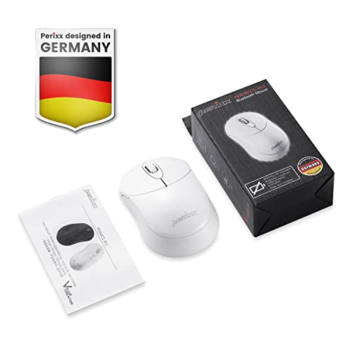 Perixx PERIMICE-802W Bluetooth Maus Optisch Weiß Glanzend Bild 6