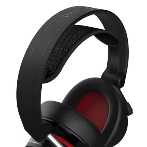 1More H1007 Spearhead Gaming Headset Over-Ear mit Kabel (7.1-Surround-Sound, 54 mm-Treiber, Dual Mikrofon) für PC, Xbox, PS4, Mobilgeräte Schwarz Bild 3