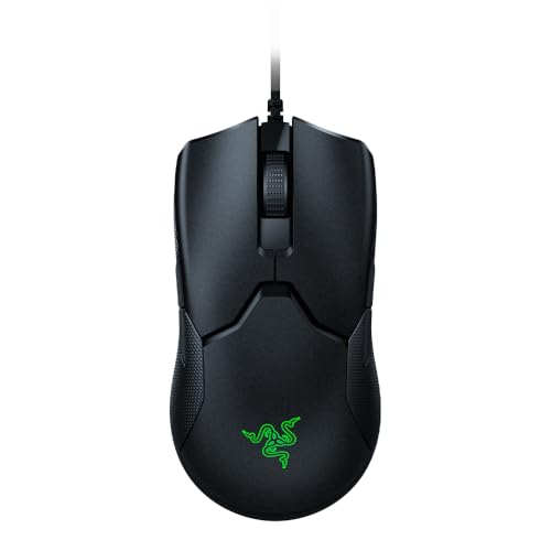 Razer Viper - Kabelgebundene Gaming Maus mit nur 69g Gewicht für PC/Mac (Ultraleicht, beidhändig, Speedflex-Kabel, optischer 5G Sensor, integrierter DPI-Speicher, Chroma RGB Beleuchtung) Schwarz Bild 1