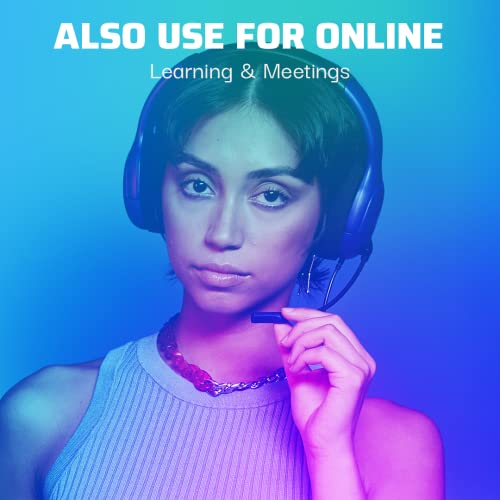 PDP Gaming LVL40 Stereo Kopfhörer mit Mic für PlayStation, PS4, PS5 - PC, iPad, Mac, Laptop Compatible - Geräuschunterdrückung Mikrofon, Soft Comfürt On Ear Headphones, 3.5mm jack - weiß Bild 6
