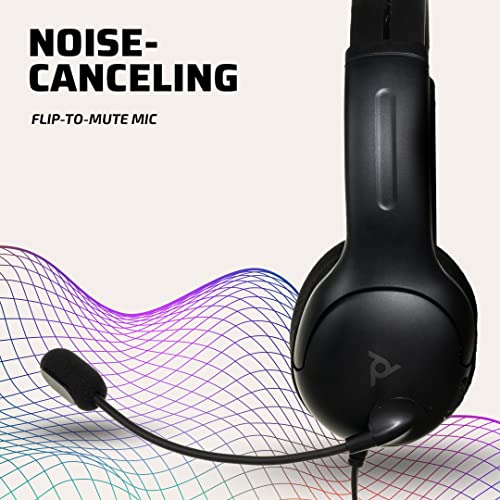 PDP Gaming LVL40 Stereo Kopfhörer mit Mic für Xbox One, Series X|S - PC, iPad, Mac, Laptop Compatible - Noise Cancelling Microphone, Lightweight, Soft Komfort On Ear Kopfhörer, 3.5 mm Jack - Schwarz Bild 3