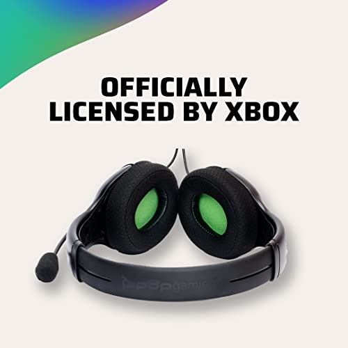PDP Gaming LVL40 Stereo Kopfhörer mit Mic für Xbox One, Series X|S - PC, iPad, Mac, Laptop Compatible - Noise Cancelling Microphone, Lightweight, Soft Komfort On Ear Kopfhörer, 3.5 mm Jack - Schwarz Bild 5