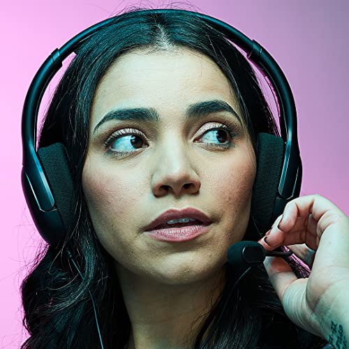 PDP Gaming LVL40 Stereo Kopfhörer mit Mic für Xbox One, Series X|S - PC, iPad, Mac, Laptop Compatible - Noise Cancelling Microphone, Lightweight, Soft Komfort On Ear Kopfhörer, 3.5 mm Jack - Schwarz Bild 7